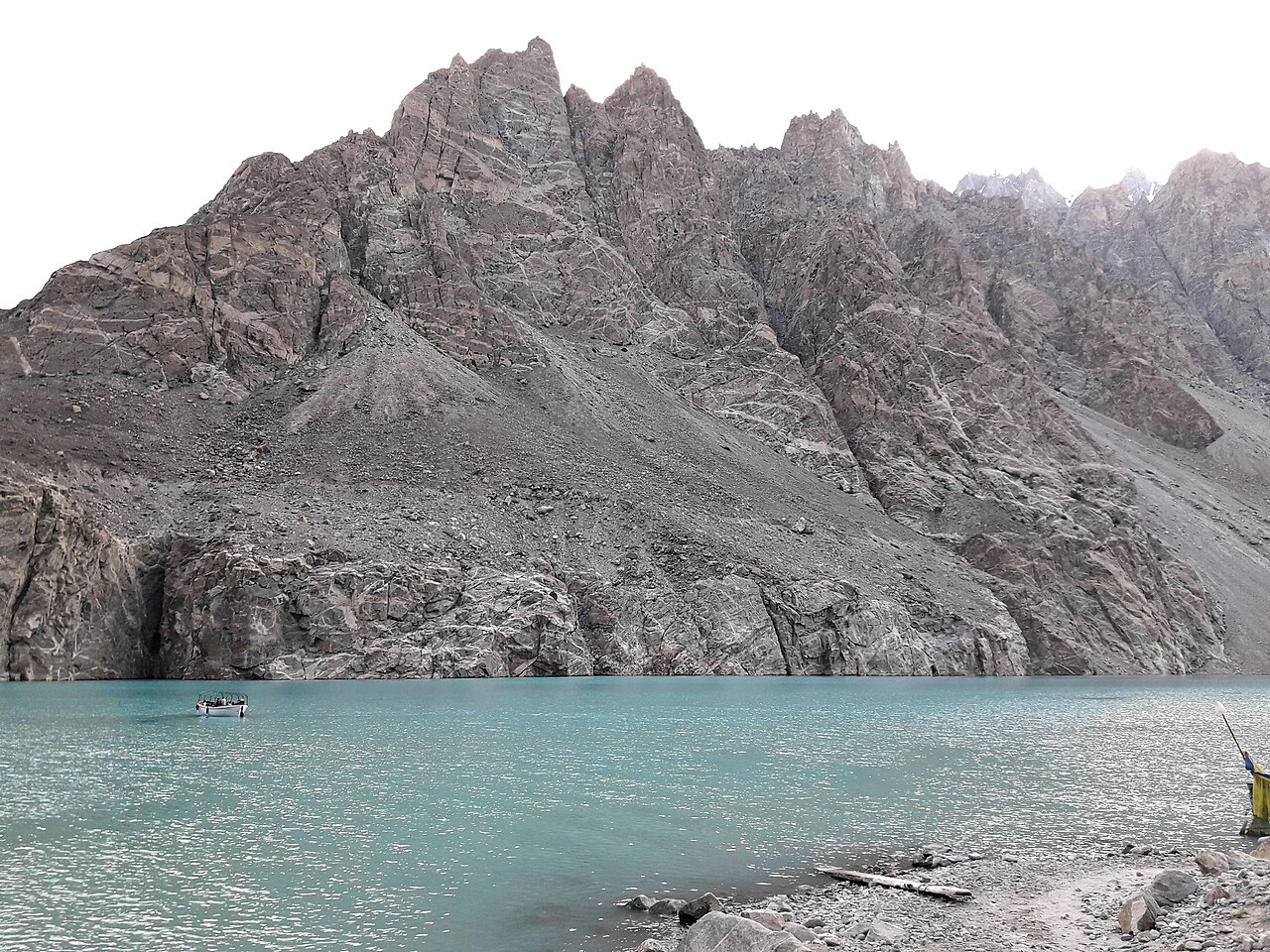 View across Attabad Lake