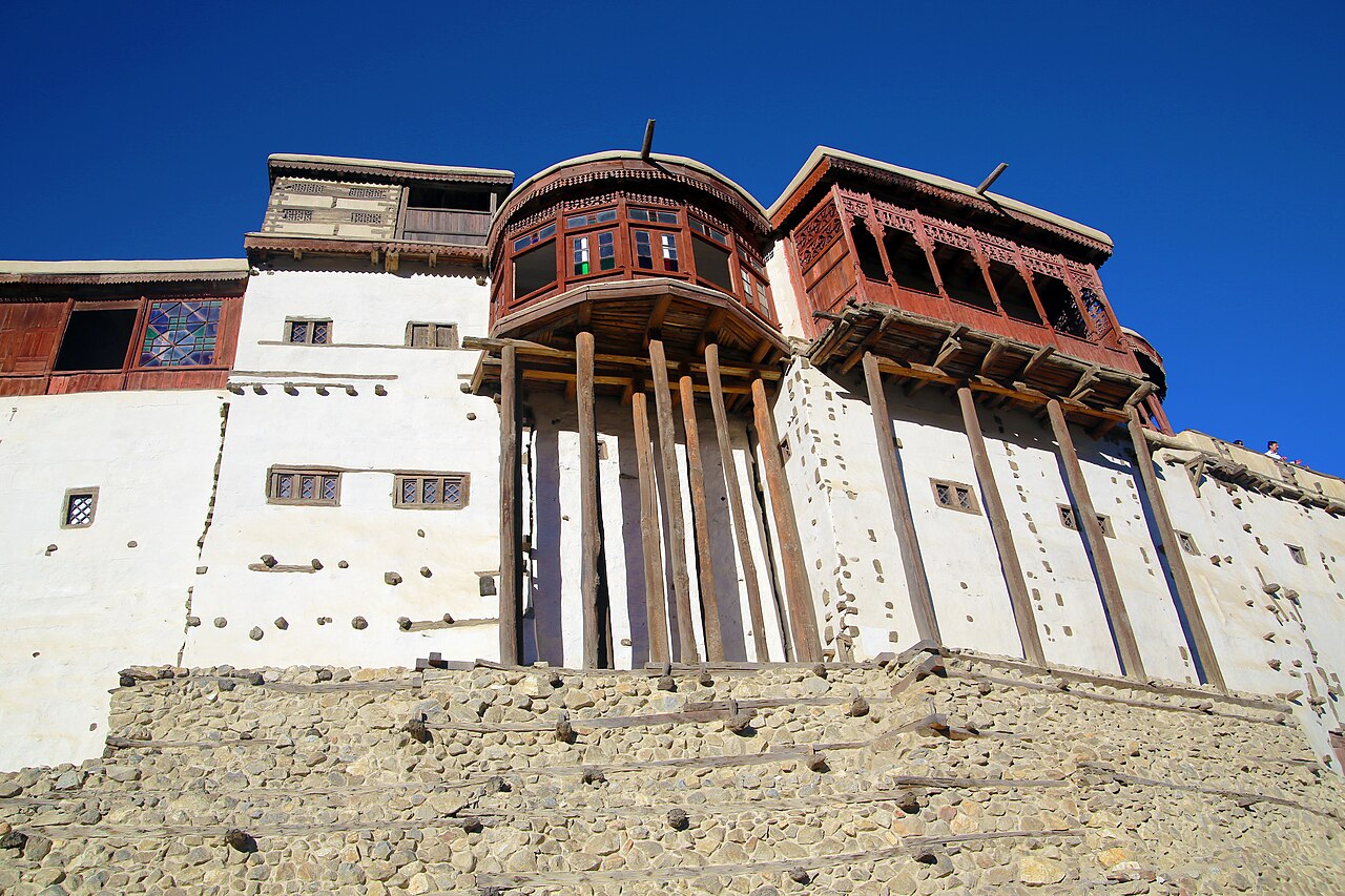 Front view of Baltit Fort