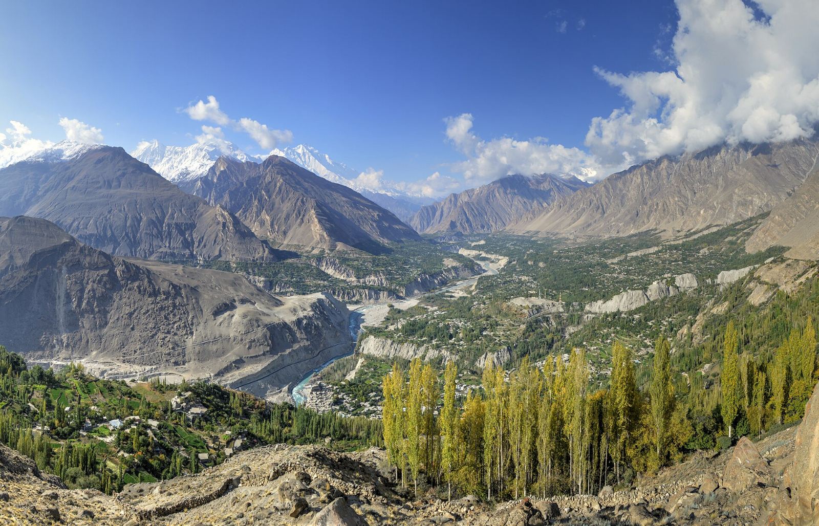 Hunza Valley from Eagle’s Nest
