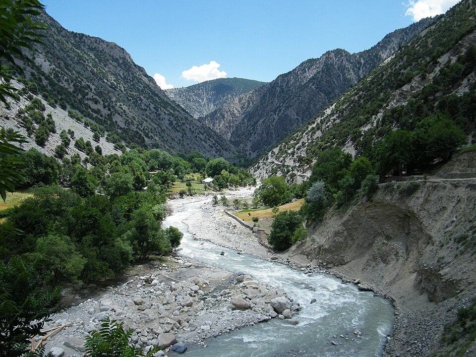 River near Rumbur village